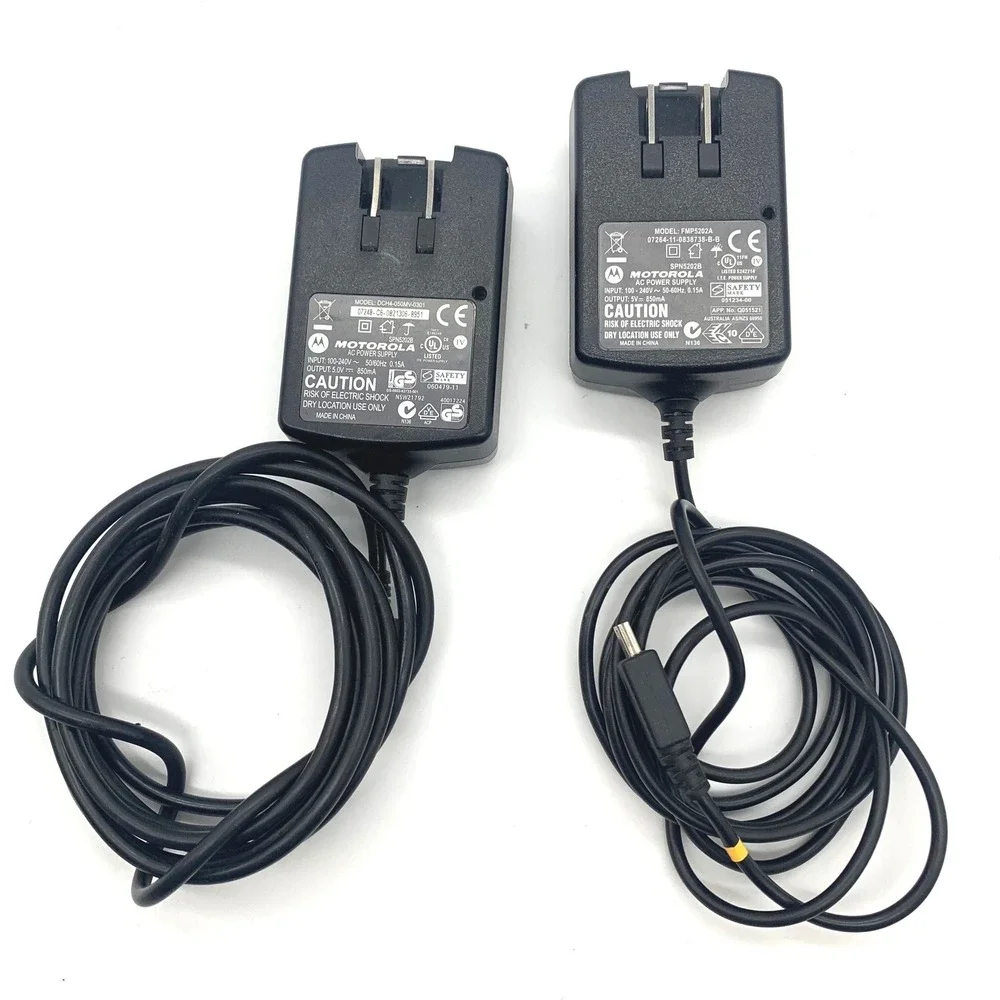 Motorola Mini-USB Wall Charger 2 Pack OEM DCH4-050MV-0301 FMP5202A 5V 850mA